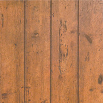 Wine Cellar Oak 4 inch beaded paneling closeup