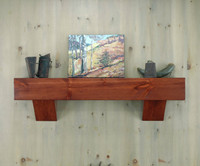 Lincoln Mantel Shelf in Cinnamon