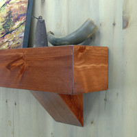 Lincoln Rustic Shelf in Cinnamon stain