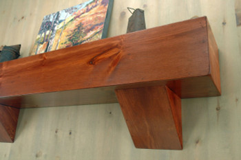 Lincoln Shelf stained Cinnamon