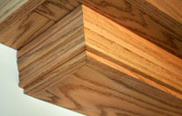 The bottom of the Hanson shelf is recessed slightly.  This recess is called its 'lookout'
