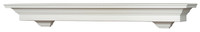 The Lynlee has decorative corbels attached.