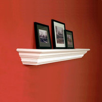 The Marilyn fireplace mantel shelf.
