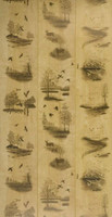 Natural Woods 4 x 8 Hunting Paneling featuring deer, ducks and other waterfowl