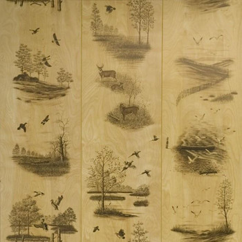 Overview of Natural Woods paneling