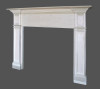 Hammond Mantel can be special ordered with a straight breast.