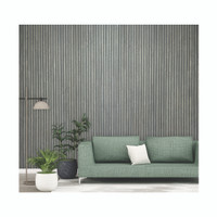 Smoke Fluted Wall Paneling. Accent your walls with this fluted panel, also works great on ceilings.