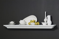 Monarch fireplace mantel shelf without corbel