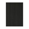 Black fluted wall paneling.