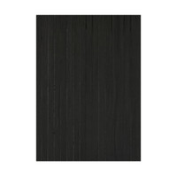 Black fluted wall paneling adds a modern look to any room in your house.