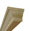 Built from a combination of poplar moldings and MDF