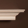 Detail of the moldings used on the Stratford mantel shelf