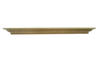 Front view of the Victory shelf in paint grade.