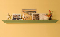 A 72" x 7 1/4" Paintable Mantel Shelf