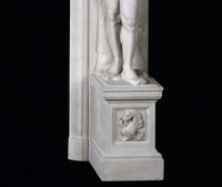 Detail image of the base on the Hercules.