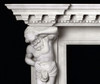 Hercules carries the weight of the world and the mantel shelf.
