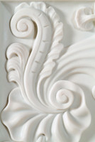 The Andrea Neo Palladian marble fireplace mantel