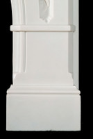 The Andrea Neo Palladian marble fireplace mantel