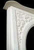 The Andrea Neo Palladian marble fireplace mantel