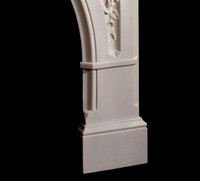 Detail image of the leg base.