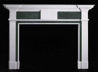 Contact us if you would like this mantel without any cherubs 