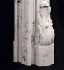 The plinth block on the leg is capped with acanthus leaf detail