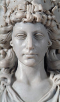 Skilled artisans insure no veining crosses the faces in these reproduction Italian Marble Mantels