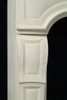 Fine details are apparent in this Louis XV limestone mantel