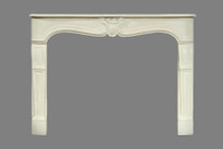 The Savoy Louis XV 115 marble Mantel