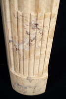 The Sophie marble fireplace mantel.