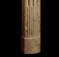 Detail image of right leg base.