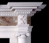 Greek Revival elements are aseen with the St James marble mantel.