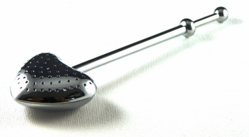 Tea Infuser - Heart Push-Out Design