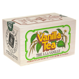 Ceylon tea with a smooth, vanilla finish.
