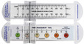 VAS Pain Scale Rulers 0-100mm with Clear PVC Slider