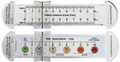 Customised 10 cm Plastic VAS Rulers w/ Slider (LOGO/Text in Full Colour)