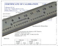 60"/1500mm High Precision Rule with Certificate of Calibraton Traceable to UKAS