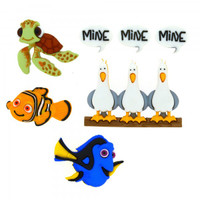 Dress It Up Buttons Disney Collection: Finding Nemo