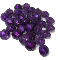Purple Resin Half Dome Shank Button