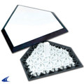 Champro Removable Waffle-Bottom Home Plate With Stanchion Mount; B030W