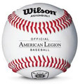 Wilson AMERICAN LEGION GAME Baseballs;  WTA1010BHS1AL1