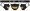 Black Mask with Gold Teeth
