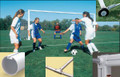 Bison Pro/Collegiate Soccer Goal(4'' Sq)-6 1/2'Hx18 1/2'Wx4'Dx6