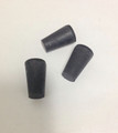 Stopper, black rubber