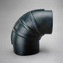 P121482 RUBBER 90 ELBOW REDUCER, 4" x 5" ID DONALDSON