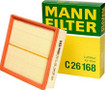 C26168 MANN AIR FILTER VW CARS