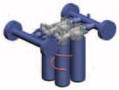 P561880 CLEAN SOLUTIONS 4 ELEMENT MANIFOLD