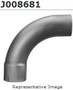 J008681 ELBOW, 90 DEG 4 IN OD-ID  DONALDSON EXHAUST