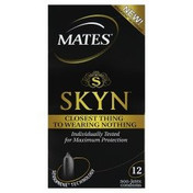 Buy Mates Skyn Latex Free Condoms, Box of 144 (C1083) sold by eSuppliesMedical.co.uk