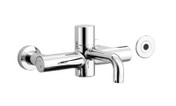 Buy Thermostatic Wall Mounted Sequencial Mixer Tap with Time Flow Sensor, 200mm centres, HTM64 (Sun-TAP15) sold by eSuppliesMedical.co.uk